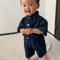 【予約】denim setup