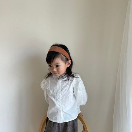 【予約】volumesleeve shirt
