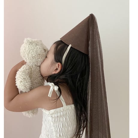 【即納】brown partyhat