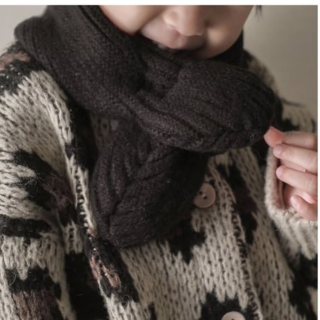 【予約】Simple knitmuffler