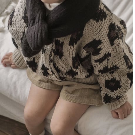 【予約】leopard cardigan