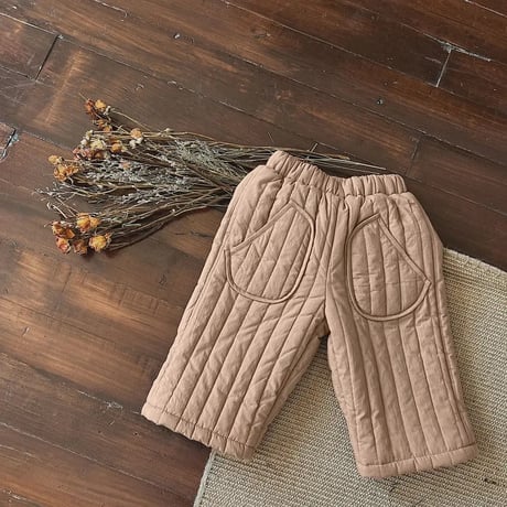【予約】quilting pants