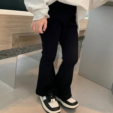 【予約】simple flarepants
