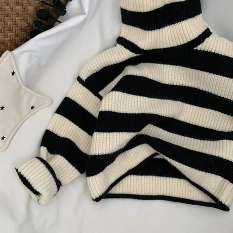 【予約】border looseknit