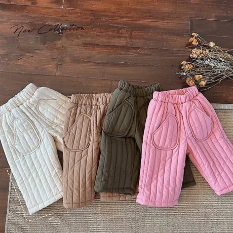 【予約】quilting pants