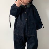 【予約】denim jumpsuit