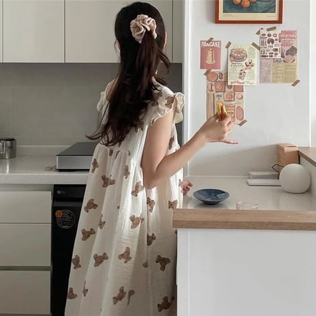 【予約】mom short dress