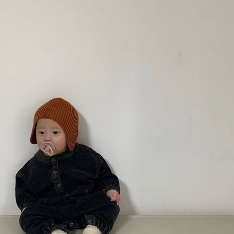 【予約】denim jumpsuit