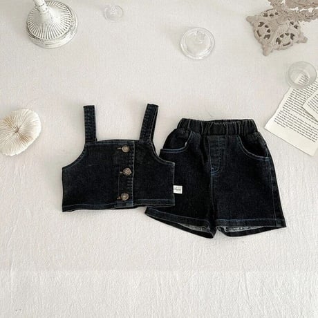 【予約】denim setup