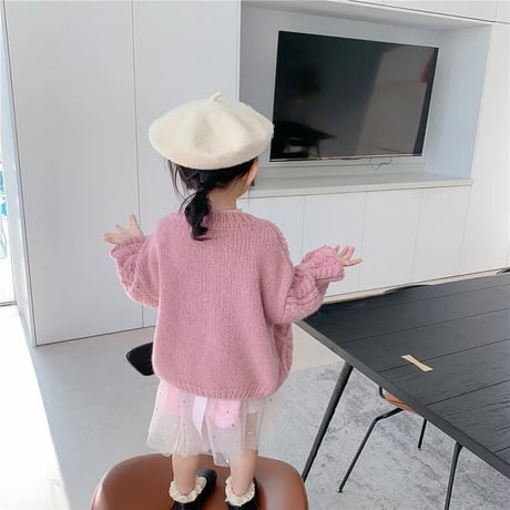 【予約】cable knitcardigan
