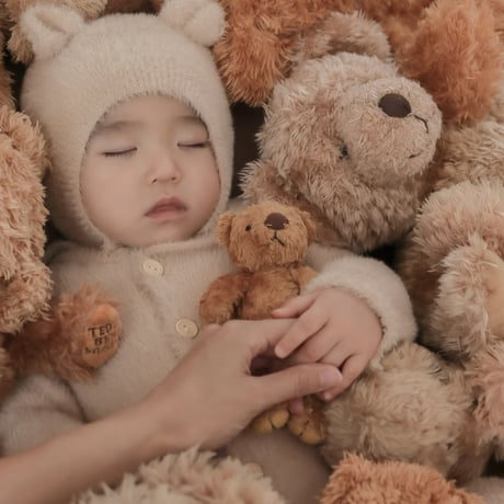 【8月分】セルフ 1year oldフォト くまさんver.