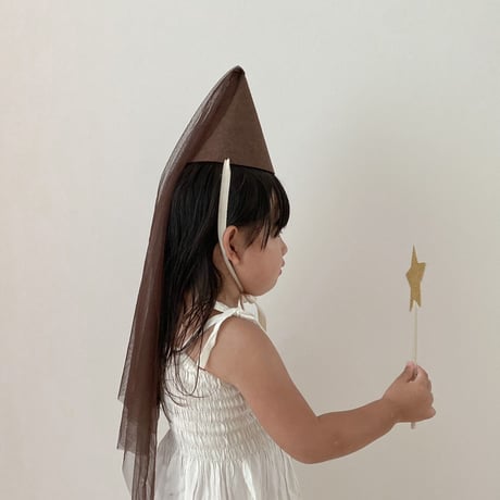 【即納】brown partyhat