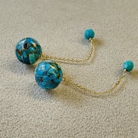 Supple（ロンドンブルートパーズピアス）14kgf | M'skyy