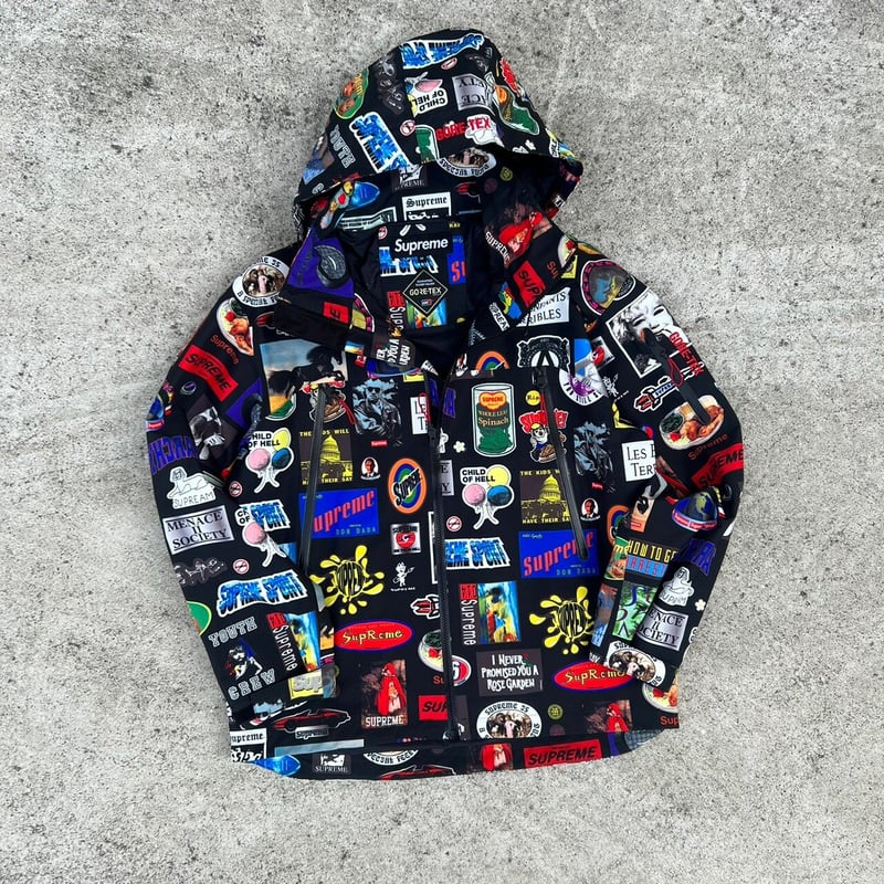 Supreme GORE TEX Stickers Shell Jacketsupreme gore tex sticker