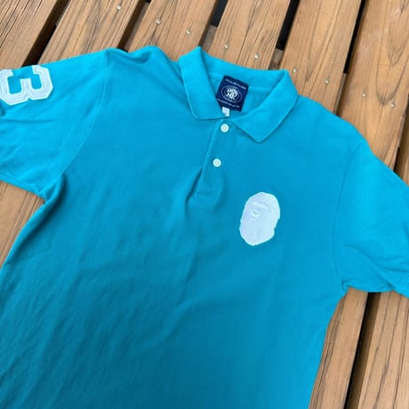 A BATHING APE ビッグロゴ ポロシャツ