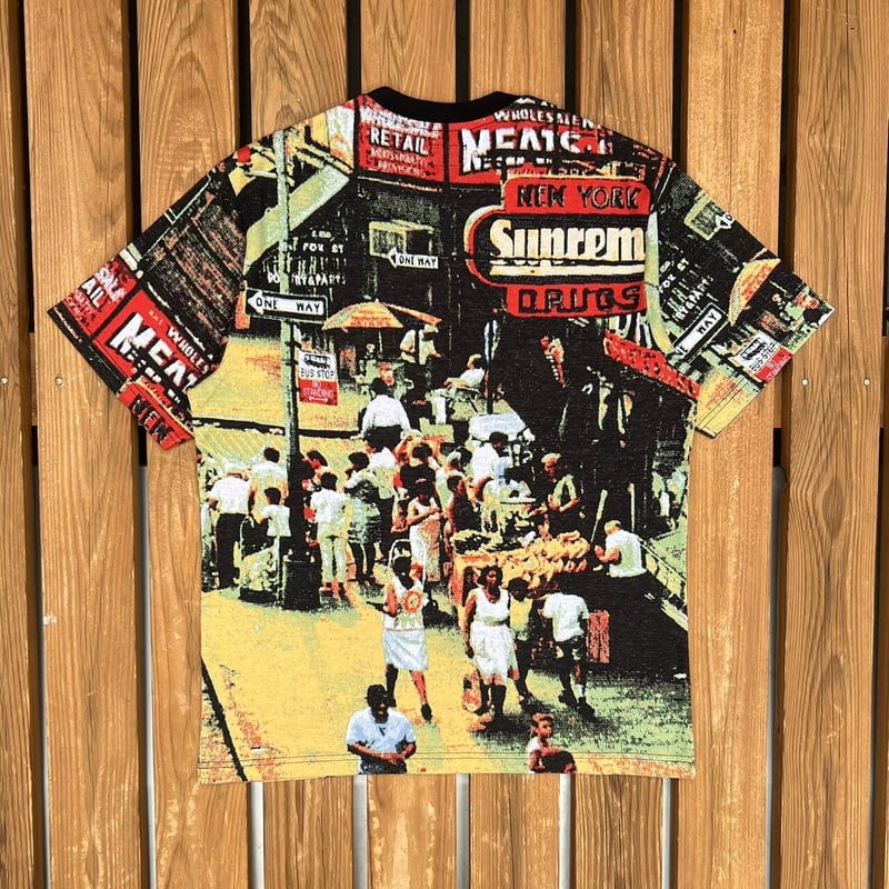 supreme Street Scene Jacquard S/S Top