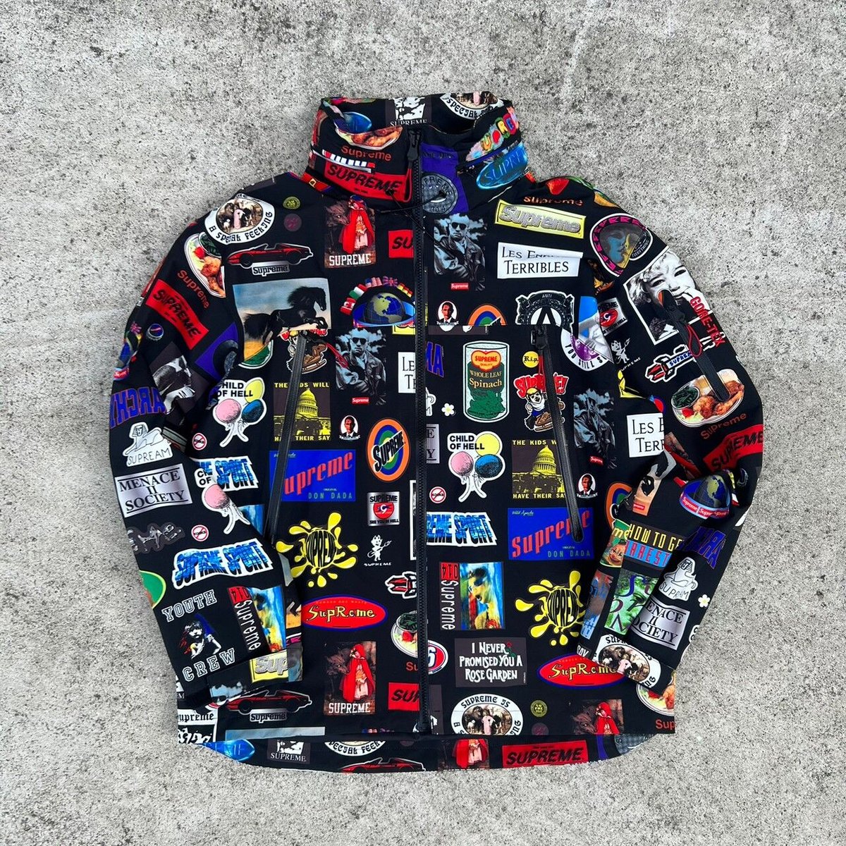 Supreme GORE-TEX Stickers Shell Jacket 