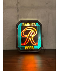 Rainier Beer ヴィンテージ ウォール ランプ サイン