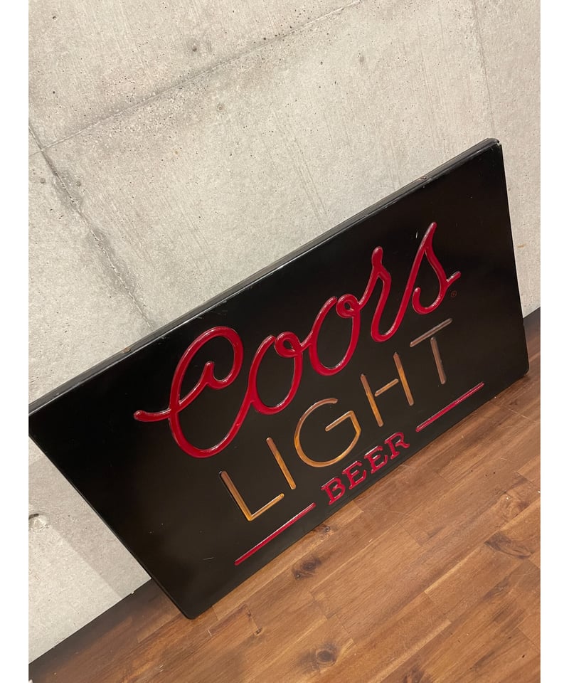 2022新発 Coors Light ヴィンテージ ランプ サイン アメリカ雑貨