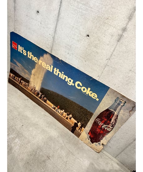 Coca Cola ヴィンテージ カードボード ポスター