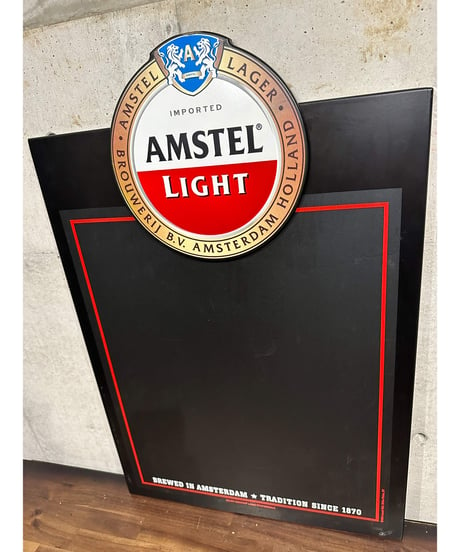 Amstel Light チョークボード