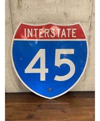 Interstate 45 FWY メタルサイン