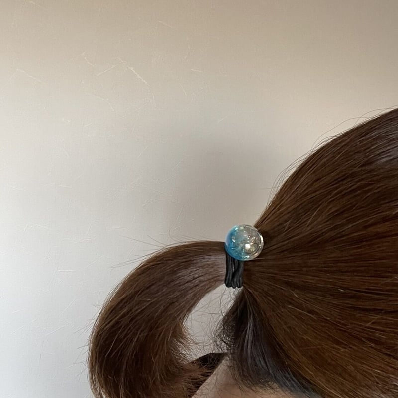 ☆yuyu☆❀ヘアゴムオルゴナイト❀ オルゴナイト ヘアゴム | MARICO and