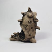 【注文制作品】◆「ぼっふぁーザウルス君」◆とぼけたお顔から吐き出される煙で癒されます