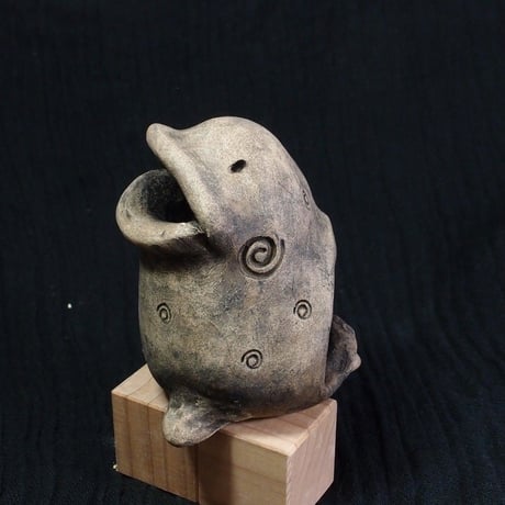 【注文制作品】◆「お香スタンドぼっふぁー君」◆吐く煙に癒されます♪