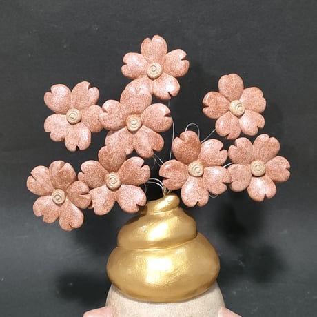【注文制作品】「大金うん八華（はっか）君」◆ウンが昇ってハッピー八本花咲く幸せ末広がり♪