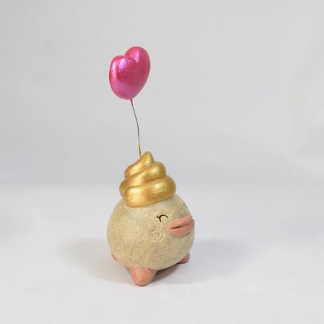 ◆注文制作品◆「ハートうんたまチャン」ハート＋右上がりのウン♪