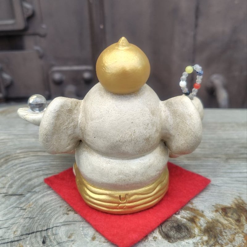 注文制作品】◇「ガネーシャさん」◇土ぼっくりぎこう謹製