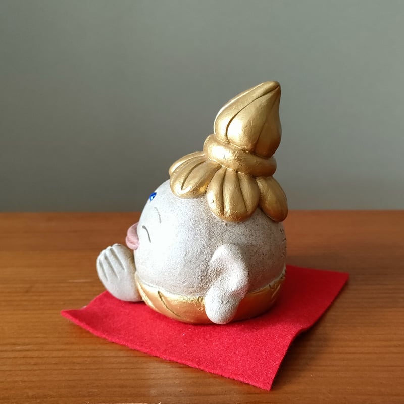 ◇ かんのんだま様 ◇仏像シンプルスタイル◇観音様イメージの土ぼっ