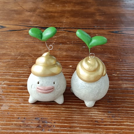 ◆注文制作品◆ウンが昇ってめでたい「ふたばうんたま君」◆