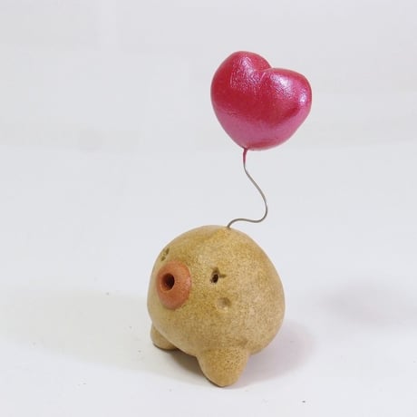 ◆注文制作品◆「ハートふたばちゃん」飛び出たハートがラブリィなんです♪