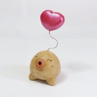 ◆注文制作品◆「ハートふたばちゃん」飛び出たハートがラブリィなんです♪