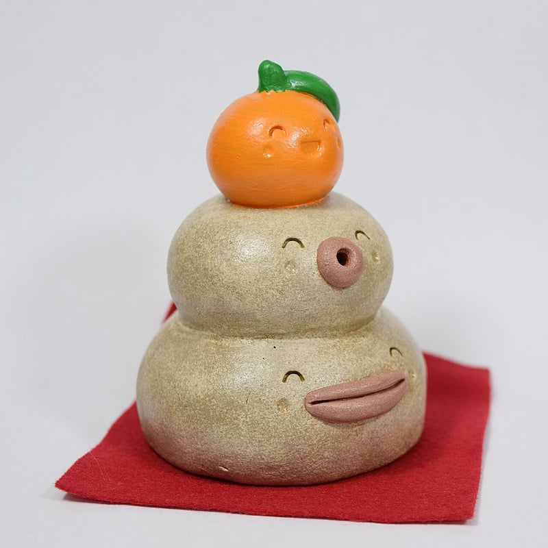 注文制作品】「かがみもち君」お正月だけじゃもったいない。年中飾って