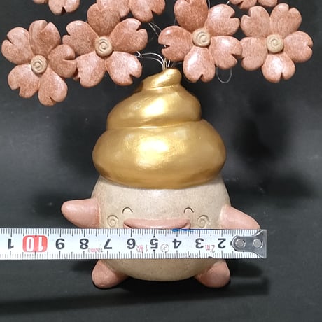 【注文制作品】「大金うん八華（はっか）君」◆ウンが昇ってハッピー八本花咲く幸せ末広がり♪