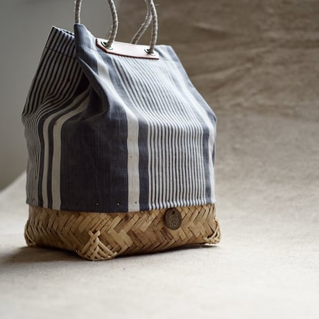 "Chakago" vintage colonial stripes cotton