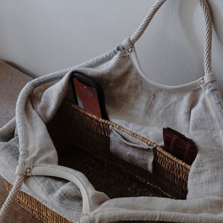 1900's vintage grain sack BAG/XL