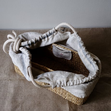 1900's vintage grain sack BAG/XL