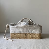 1900's vintage grain sack BAG/XL
