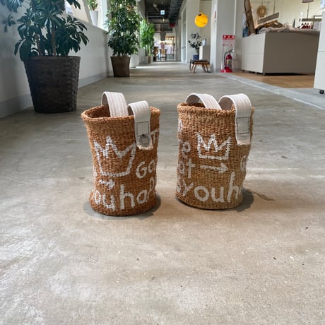 HAND PAINT baobab basket