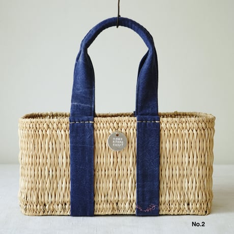 WORK APRON REMAKE tote bag『S 』 with antique cloth pouch