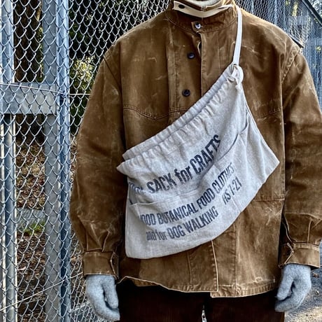 TOOL SACK APRON made of heavy linen canvas