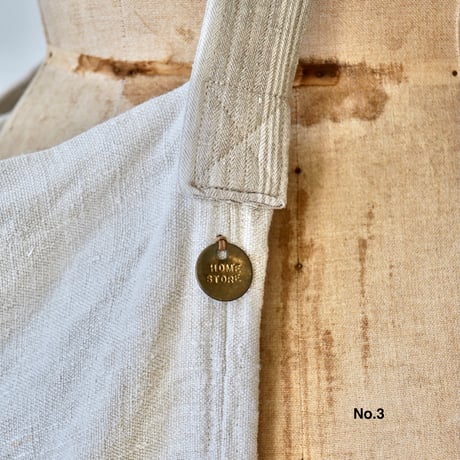 Vintage linen shoulder BIG BIG bag