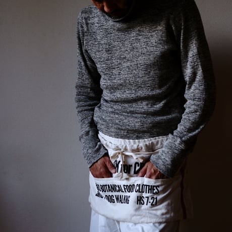 TOOL SACK APRON made of old kitchen cloth
