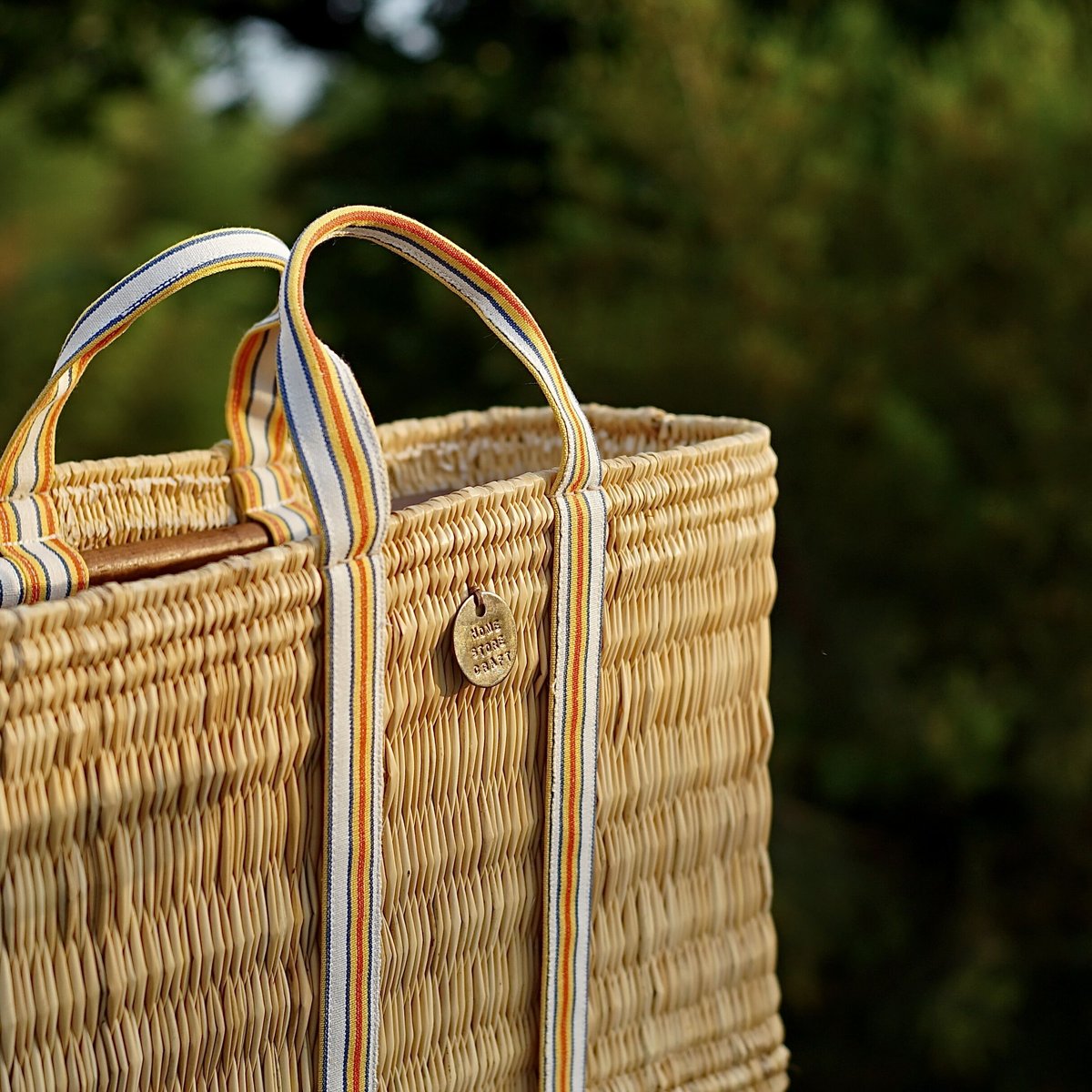 1930's French tape tote bag 『Square XL』with ant