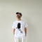 \"BLACK CAT\" Tee Shirts WHITE