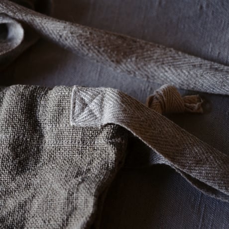 TOOL SACK APRON made of heavy linen canvas